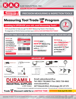 KAR | SPI TRADE-UP PRECISION MEASURING & INSPECTION