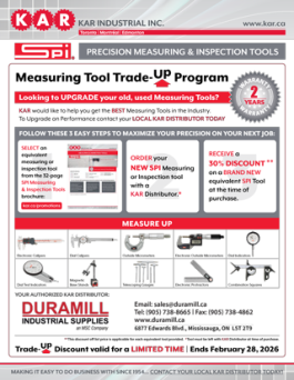KAR | SPI TRADE-UP PRECISION MEASURING & INSPECTION