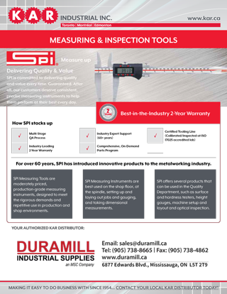 KAR | SPI MEASURING TOOLS